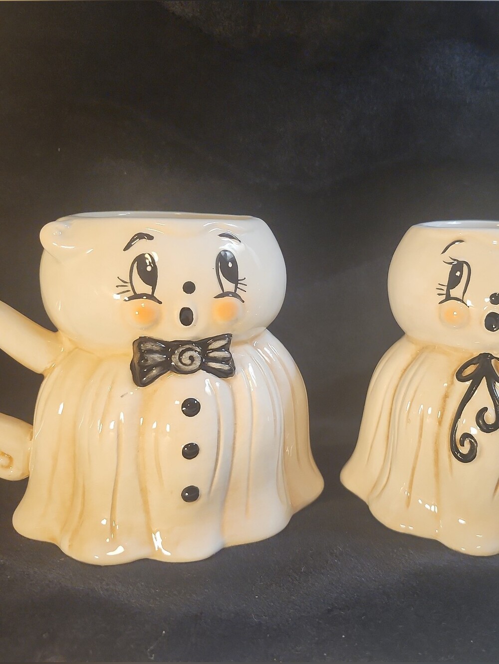 New Johanna Parker Halloween Mr & Mrs Kooky Spooky Ghost Mug Set 2026